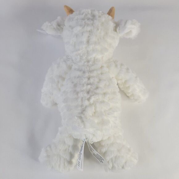 2020 Carters White Billy Goat Plush Baby Toy Stuffed Farm Animal Lovey 67996 NWT - Picture 7 of 13